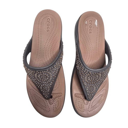 Crocs sanrah embellished - embellished, wedge