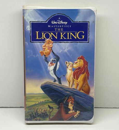 The lion king vhs disney - king, 1995