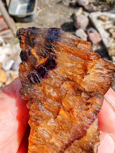 Blue john fluorite raw - john,