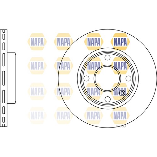 Brake discs vented front - discs,