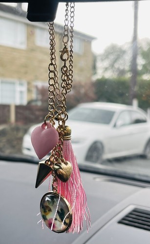 Car mirror hanging - car, charm
