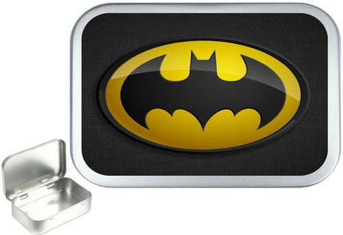 Bat logo silver hinged tobacco - bat,