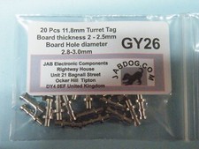 20 Pcs Turret Tag 11.8mm for