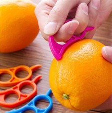 5Pcs Plastic Orange Peeler