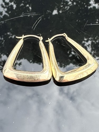 9ct yellow gold creole - 9ct,