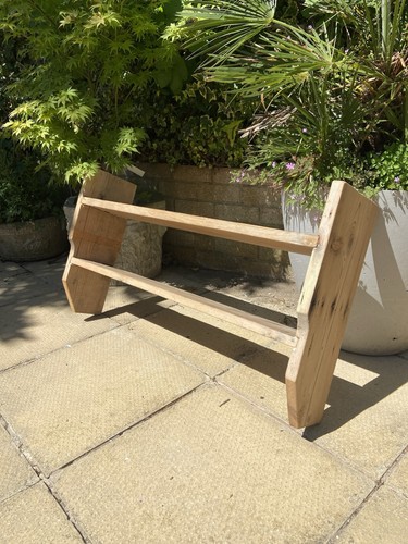 Vintage solid pine wall - solid,