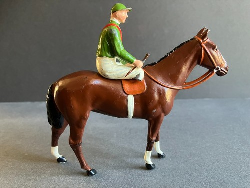 Britains horse jockey figure - horse,