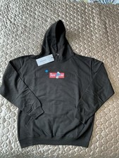 BNWT Rare Kustom London ‘Supreme’ Black Hoodie,Large.RRP - £69.00
