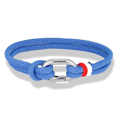 Men nautical rope bracelet - nautical,