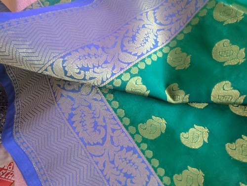 Banarasi katan saree - katan,