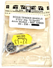 Alan Gibson G4839 4mm Scale 3'