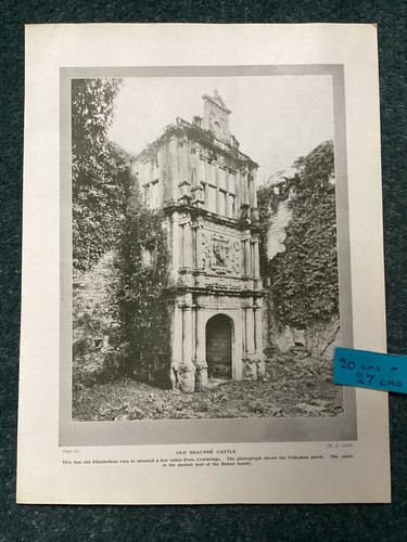 Antique print old beaupre - print,,