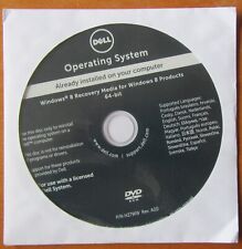 Microsoft Windows 8 Professional install DVD - with Product key, Dell Recovery