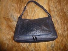 Patrick Cox dark navy blue Leather Handbag
