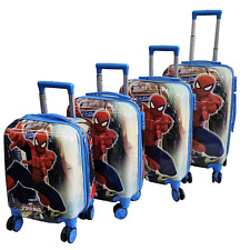 Spiderman Hard Shell Kids Trolley Suitcase Travel Luggage Holiday Plane Car