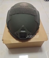 Tactical Uhmw-Pe Ballistic IIIA Bullet Proof Helmet Size M and L Large Green