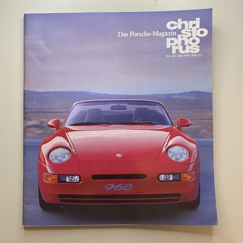 Porsche magazine brochure - porsche,