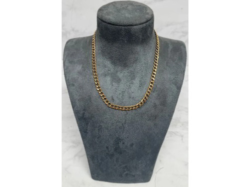 9ct yellow gold curb chain - 9ct,