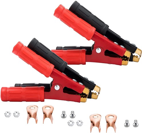 Crocodile jump lead clamps - jump,