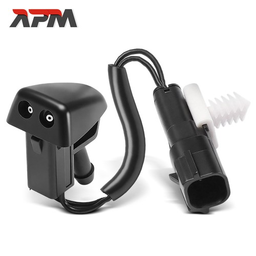 Washer jet spray nozzle heated - washer,