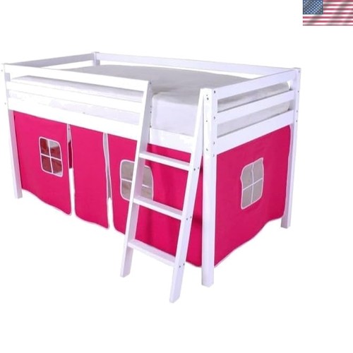 Pink bed tent for bunk - tent,