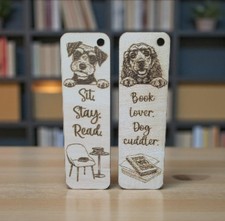 Dog Breed Wooden Bookmark