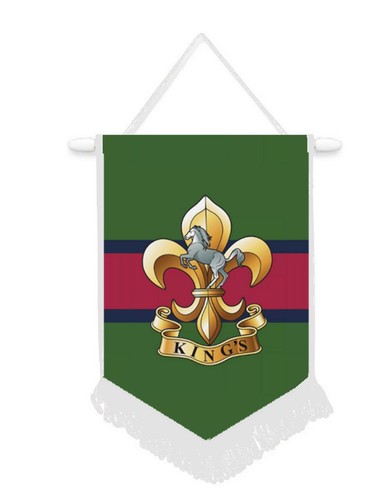 Kings regiment military car - regiment,