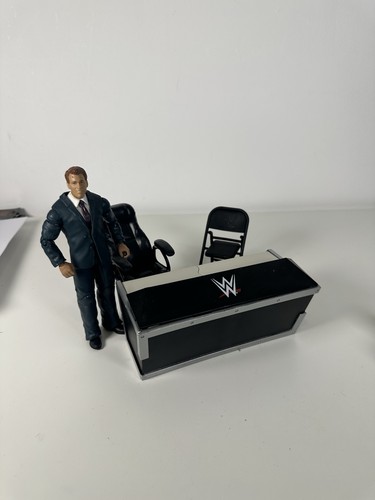 Wwe wrestling announcer table - announcer,