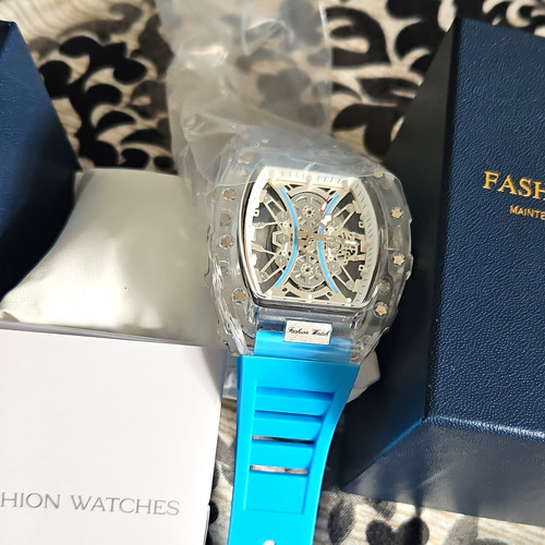 Quartz analogue skeleton dial - skeleton,