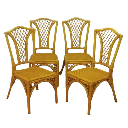 Vintage rattan dining - vintage,