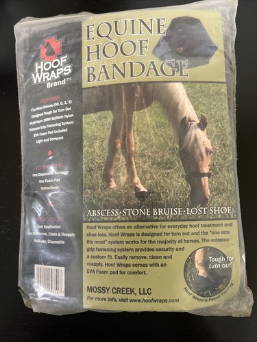 Equine hoof bandage - hoof,