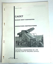 Catchpole Cadet Sugar Beet