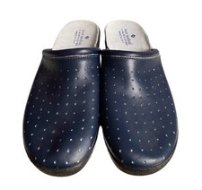 Best Medical Sliders Orthopedic Slip On Shoes Size 7 Navy Made In Italy