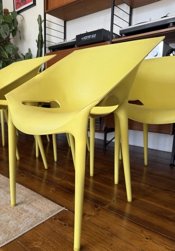 Kartell yes chairs set 2 - kartell, of