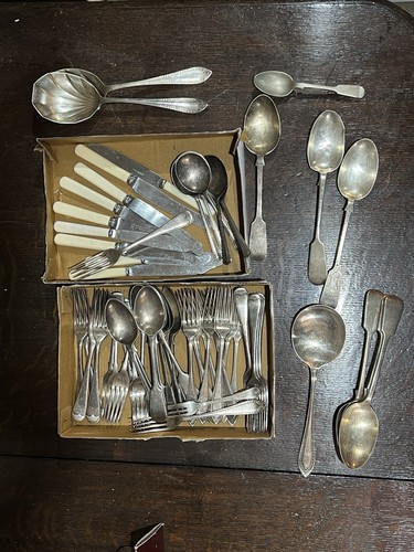 Job lot antique - lot, sets