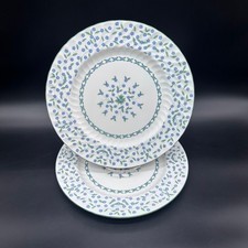 Vintage Dinner Plates Floral