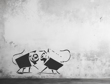 Banksy Security Yeah Stencil -