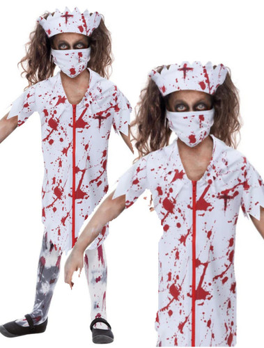 Zombie nurse girls horror - zombie,