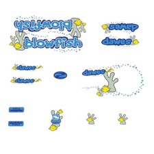 Dawes Blowfish Bicycle Decals-Stickers n.2090