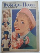 WOMAN and HOME April 1952 -