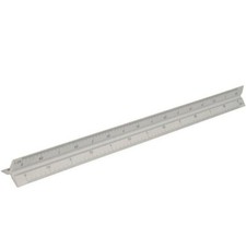 300mm aluminium scale - aluminium,