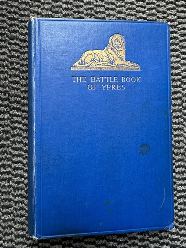 The battle book ypres - book,