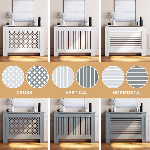 Modern radiator cover - cover, wall