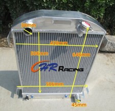 3ROWAluminum Radiator For FORD