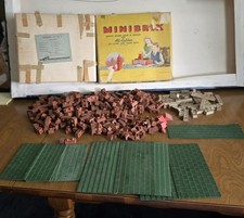 Huge Lot 412 Pieces  RUBBER MINIBRIX Toys Building In A Box. Tons Of Pieces 