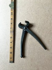 Vintage Upholstery Pincer pliers + ball and hook handle