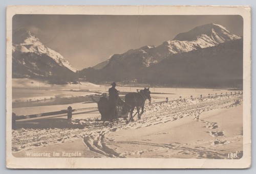 Postcard antique london - london, horse
