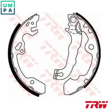 BRAKE SHOE SET GS8636 FOR FORD