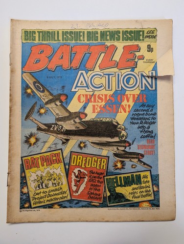 Battle action comic 8th - battle,
