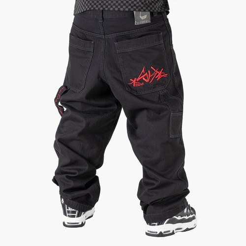 Jeans pants black - /black, the